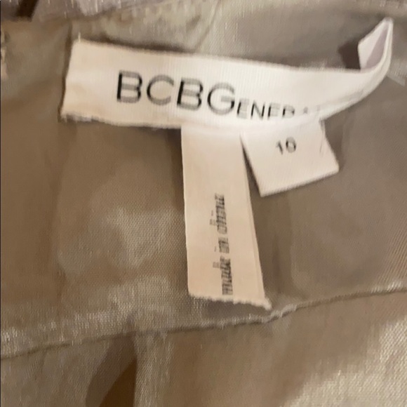 BCBGeneration Backless Gold Cocktail Dress 10 - Picture 4 of 4